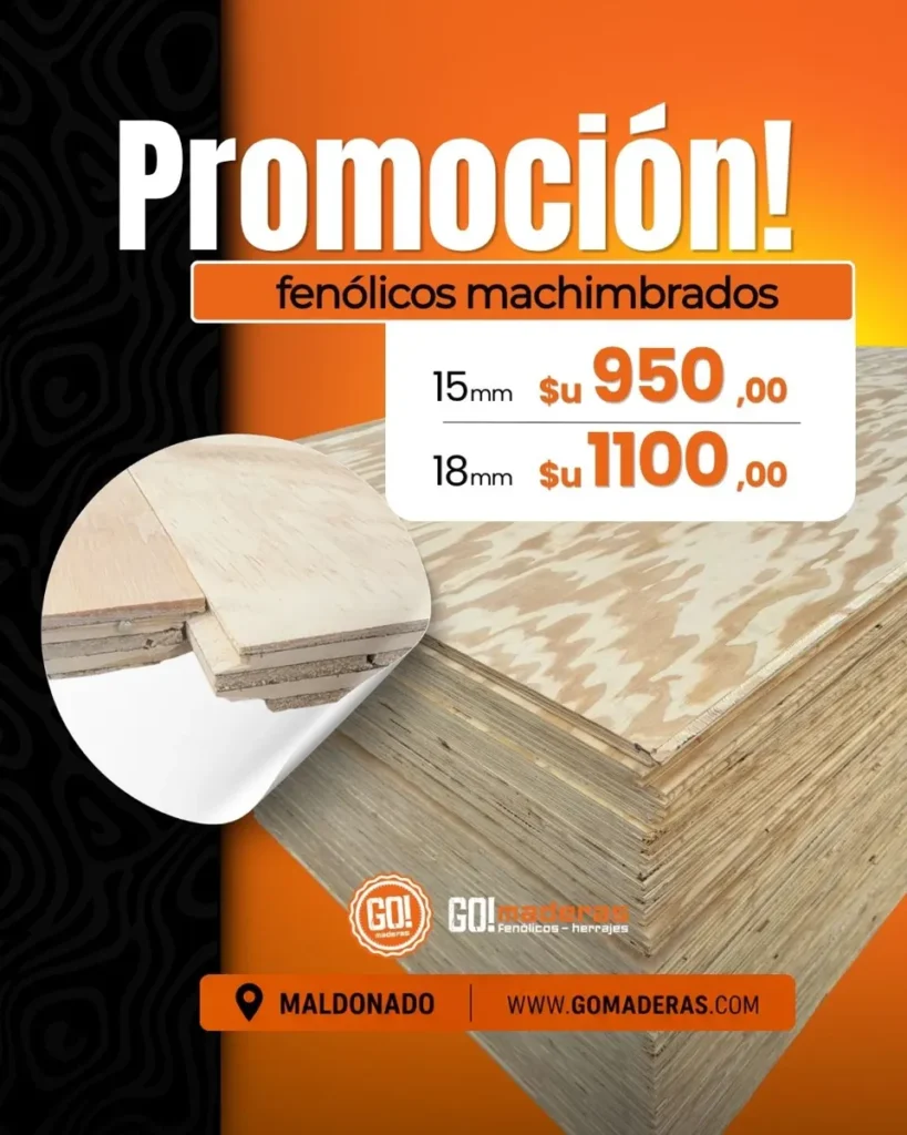 Oferta vigente de Go! Maderas